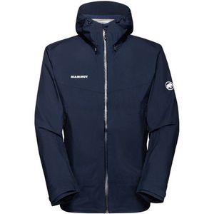 Mammut Convey Tour Hardshell Hooded Jacket Regenjas (Heren |blauw |waterdicht)