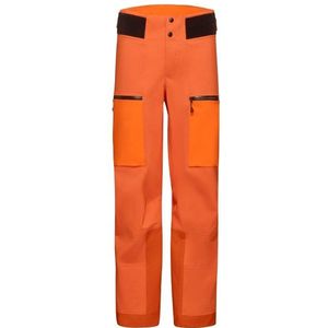 Mammut Eiger Free Advanced Hardshell Pants Alpine broek (Heren |rood/oranje |waterdicht)