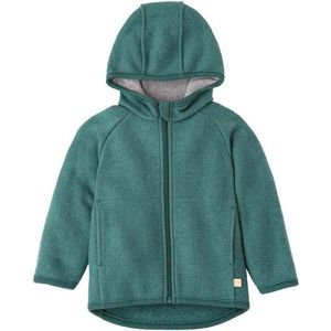 disana Kids Walk-Jacke Zipp Wollen vest (Kinderen |turkoois)