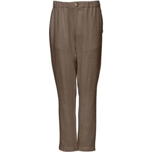 Mazine Regular Linen Pants Vrijetijdsbroek (Heren |bruin)