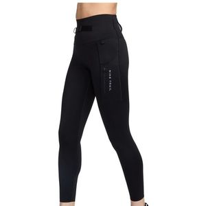 Nike Womens Go Trail High-Waist Hardlooplegging (Dames |zwart)