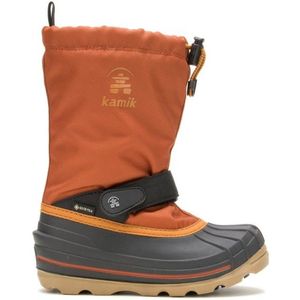 Kamik - Waterbug8g - Jeugdsneeuwlaarzen - Zwart - Nylon - Waterdicht