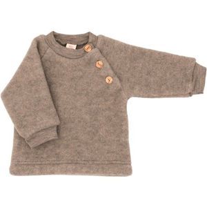 Engel - Kinder Raglanpullover - Bruin - Wollen Trui