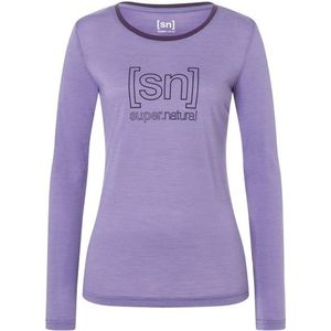 supernatural Womens The Essential Logo L/S Longsleeve (Dames |purper)