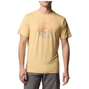 Columbia - Kwick Hike Graphic S/S Tee - T-shirt - Beige