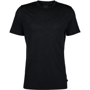 Stoic MerinoChill MMXX Göteborg Tee Merinoshirt (Heren |zwart)