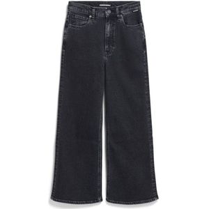 ARMEDANGELS Womens Murliaa Cropped Jeans (Dames |zwart)