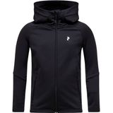 Peak Performance Kids Rider Essentials Zip Hood Fleecevest (Kinderen |zwart)