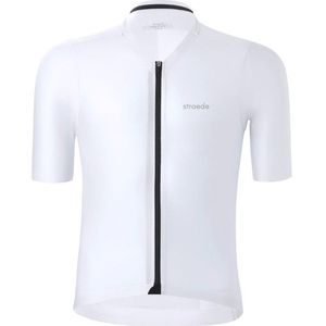 straede Aerlig Jersey Fietsshirt (wit)