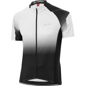 Löffler Bike Jersey Full Zip Dusty Mid Fietsshirt (Heren |zwart)