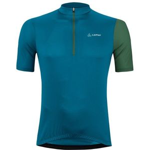 Löffler Bike Jersey Half-Zip Pureblo Mid Fietsshirt (Heren |blauw)