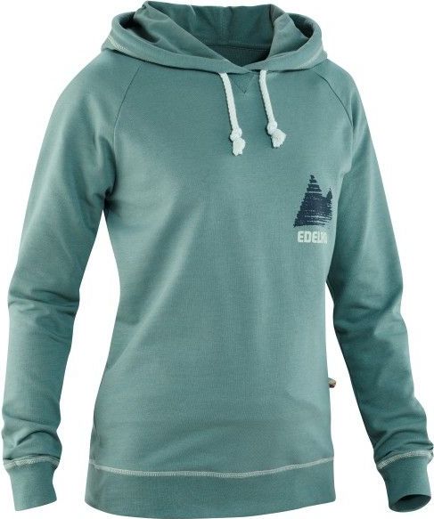 Edelrid - Tecu Hoodie - Hoodie - Groen - Biologisch en Gerecycled Katoen