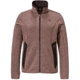 Schöffel - CIRC - Fleece Jas - Lila/Zwart - Gevoerd met Ritssluiting