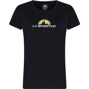 La Sportiva Womens Footstep Tee T-shirt (Dames |zwart)