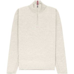 Amundsen Sports Boiled Half Zip Merinotrui (Heren |wit)