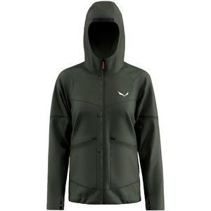 Salewa - Puez Hemp/DST 2/1 Hybrid Jacket - Vrijetijdsjack - Olijfgroen
