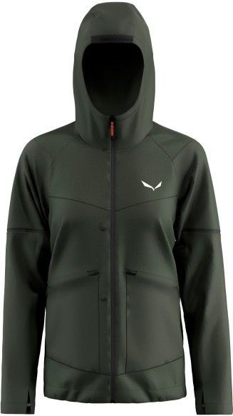 Salewa - Puez Hemp/DST 2/1 Hybrid Jacket - Vrijetijdsjack - Olijfgroen