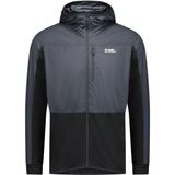 Mons Royale Diversion Merino Wind Jacket Fietsjack (Heren |zwart/blauw)