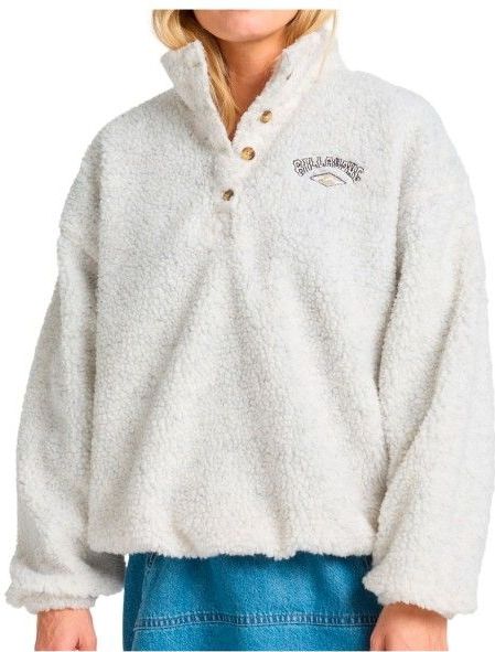 Billabong - Run The Road - Fleecetrui - Wit/Grijs