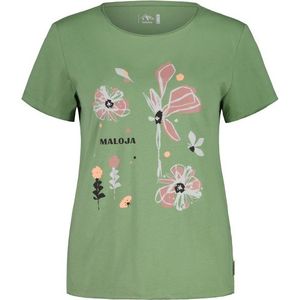 Maloja Womens PadolaM T-shirt (Dames |groen)