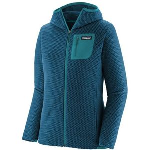 Patagonia Womens R1 Air Full-Zip Hoody Fleecevest (Dames |blauw)