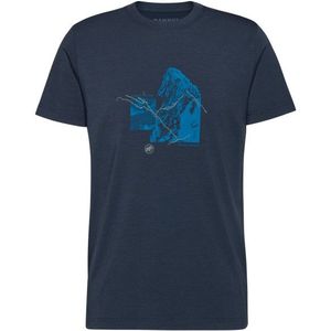 Mammut Mountain T-Shirt 4208m T-shirt (Heren |blauw)