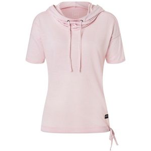 super.natural - JustShort Hoodie - Merinoshirt - Roze