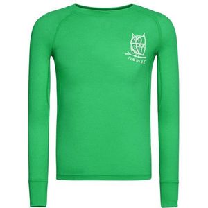 Namuk Kids Uil Merino Longsleeve Merino-ondergoed (Kinderen |groen)