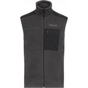 Norrona Trollveggen Thermal Pro Vest Fleecebodywarmer (Heren |grijs)