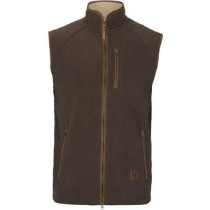 Härkila Sandhem Sherpa Fleece Weste Fleecebodywarmer (Heren |bruin)