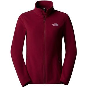 The North Face Womens 100 Glacier Full Zip Fleecevest (Dames |rood)