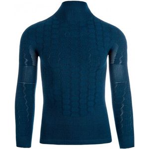 Q365 Base Layer 4 Plus Longsleeve Synthetisch ondergoed (blauw)