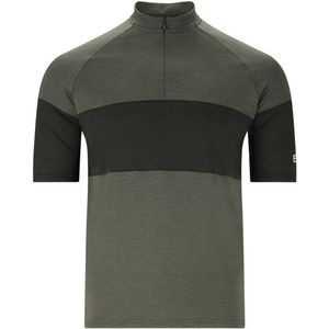 ENDURANCE Bianco Melange Cycling-MTB S/S Shirt Fietsshirt (Heren |olijfgroen)