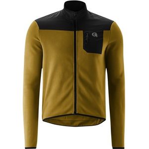 Gonso Chisone L/S Full Zip Fietsshirt (Heren |bruin)