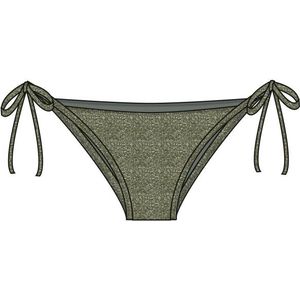 Roxy Womens Shiny Wave TS Moderate Bikinitop (Dames |olijfgroen)