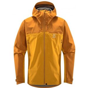 Haglöfs Roc Flash GTX Jacket Regenjas (Heren |bruin/oranje |waterdicht)