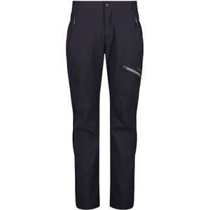 CMP Long Pant Stretch Trekkingbroek (Heren |zwart/blauw)
