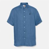 Timberland - Mill River - Overhemd - 100% Linnen - Korte Mouwen