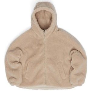 Mazine Womens Faux-Fur Hooded Jacket Vrijetijdsjack (Dames |beige)