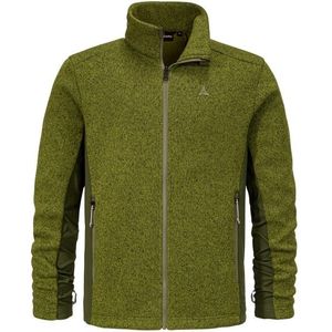 Schöffel Zip-In Fleece Oberau Fleecevest (Heren |olijfgroen)