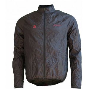 Zimtstern - Propz Pocket - Fietsjack - Grijs - 100% Polyester - Waterdicht, Winddicht