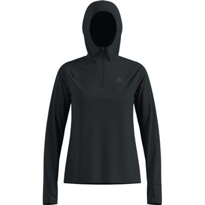 Odlo - Mid Layer Hoody X-Alp - Hardloopshirt - Zwart