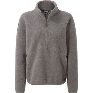 Sherpa Womens Chamlang 1/2-Zip Pullover Fleecetrui (Dames |grijs)