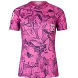 Endura - Grid Floral LTD - Fietsshirt - Roze/Purper - Korte Mouwen