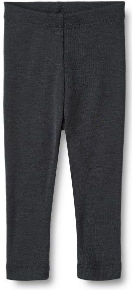 WHEAT Babys Woll-Leggings Merino-ondergoed (Kinderen |zwart)
