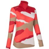 LaMunt - Ivana Tech Arty L/S Tee - Sportshirt - Rood