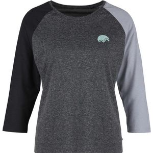 Stoic Womens Hemp15 LofsdalenSt 3/4 Sportshirt (Dames |grijs)