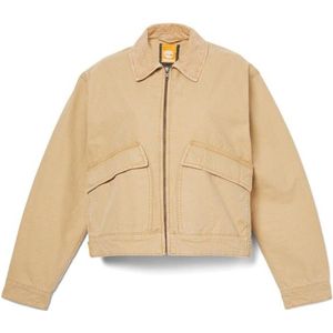 Timberlandvoor vrouwen. TB0A5VJ7EH31 Strafford Jas beige (XS), Casual, Katoen