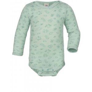 Engel Baby-Body Langarm Mit Druckverschluss Schulter Merino-ondergoed (Kinderen |groen)