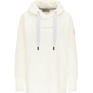 ELBSAND Womens Svana Hoodie Loose Fit Hoodie (Dames |wit)